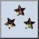 12300 Glass Treasures-Very Petite Stars Vitrail (Qty. 3) THUMBNAIL